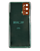 Back Cover Glass with Camera Lens and Adhesive for Galaxy S20 FE (G780 / G781) (No Logo) (Cloud Orange)