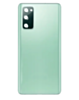 Back Cover Glass with Camera Lens and Adhesive for Galaxy S20 FE (G780 / G781) (No Logo) (Cloud Mint)