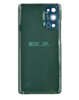 Back Cover Glass with Camera Lens and Adhesive for Galaxy S20 FE (G780 / G781) (No Logo) (Cloud Mint)