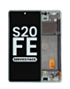OLED Assembly with Frame for Galaxy S20 FE (G780) (Cloud Mint) (Service Pack)