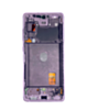OLED Assembly with Frame for Galaxy S20 FE (G780) (Cloud Lavender) (Service Pack)