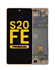 OLED Assembly with Frame for Galaxy S20 FE (G780) (Cloud Orange) (Premium)
