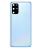 Back Cover Glass with Camera Lens and Adhesive for Galaxy S20 Plus (G985 / G986) (No Logo) (Cloud Blue)
