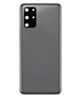 Back Cover Glass with Camera Lens and Adhesive for Galaxy S20 Plus (G985 / G986) (No Logo) (Cosmic Gray)