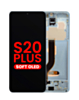 OLED Assembly with Frame for Galaxy S20 Plus (G985 / G986) (Cloud Blue) (Aftermarket Plus Soft)