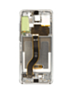 OLED Assembly with Frame for Galaxy S20 Plus (G985 / G986) (Cloud White) (Aftermarket Plus Soft)
