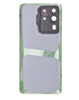 Back Cover Glass with Camera Lens and Adhesive for Galaxy S20 Ultra (G988) (No Logo) (Cosmic Blue)