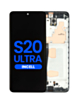 LCD Assembly with Frame for Galaxy S20 Ultra (G988) (Cosmic Black) (Without Fingerprint) (Aftermarket Incell)