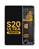OLED Assembly with Frame for Galaxy S20 Ultra (G988) (Cosmic Black) (Premium)