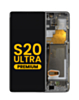 OLED Assembly with Frame for Galaxy S20 Ultra (G988) (Cosmic Gray) (Premium)