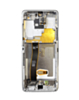 OLED Assembly with Frame for Galaxy S20 Ultra (G988) (Cloud White) (Premium)