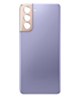 Back Cover Glass with Camera Lens and Adhesive for Galaxy S21 (G991) (No Logo) (Phantom Violet)