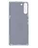 Back Cover Glass with Camera Lens and Adhesive for Galaxy S21 (G991) (No Logo) (Phantom White)