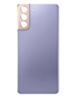 Back Cover Glass with Camera Lens and Adhesive for Galaxy S21 Plus (G996) (No Logo) (Phantom Violet)