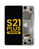OLED Assembly with Frame for Galaxy S21 Plus (G996) (Phantom Silver) (Premium)