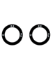 Small Hole Back Camera Lens Glass with Adhesive for Galaxy S21 Ultra (G998) (Glass Only) (2 Piece Set)