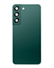 Back Cover Glass with Camera Lens and Adhesive for Galaxy S22 (S901) (No Logo) (Green)