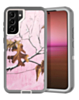 Heavy Duty Case for Galaxy S22 (CAMO PINK) (Only Ground Shipping)