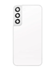 Back Cover Glass with Camera Lens and Adhesive for Galaxy S22 (S901) (No Logo) (Phantom White)