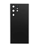 Back Cover Glass with Camera Lens and Adhesive for Galaxy S22 Ultra (S908) (US / International) (Service Pack) (Phantom Black)