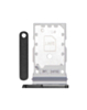 Dual Sim Card Tray for Galaxy S22 Ultra (S908) (Phantom Black)