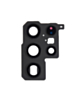 Back Camera Lens with Cover Bezel Ring for Galaxy S22 Ultra (S908) (Phantom Black)