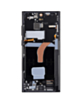 OLED Assembly with Frame for Galaxy S22 Ultra (S908) (Graphite) (Aftermarket Pro Soft / 120Hz)