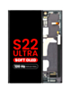 OLED Assembly with Frame for Galaxy S22 Ultra (S908) (Graphite) (Aftermarket Plus Soft / 120Hz)