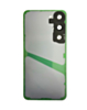 Back Cover Glass with Camera Lens and Adhesive for Galaxy S23 (S911) (No Logo) (Orange)