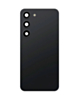 Back Cover Glass with Camera Lens and Adhesive for Galaxy S23 (S911) (US / International) (Service Pack) (Phantom Black)