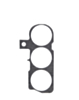 Back Camera Lens Bracket Adhesive Tape for Galaxy S23 (S911) / S23 Plus (S916)