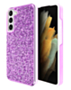 Galaxy S23 Bling Diamond Crystal Dual Layer Case - PURPLE (Only Ground Shipping)