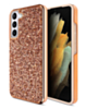 Galaxy S23 Plus Bling Diamond Crystal Dual Layer Case - ROSE GOLD (Only Ground Shipping)