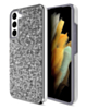 Galaxy S23 Plus Bling Diamond Crystal Dual Layer Case - SILVER (Only Ground Shipping)
