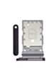 Dual Sim Card Tray for Galaxy S23 (S911) / S23 Plus (S916) (Phantom Black)