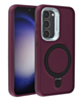 Support Heavy Duty Case with Wireless Charging Kickstand - MAROON for Galaxy S23 (Only Ground Shipping)