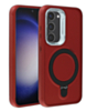 Support Heavy Duty Case with Wireless Charging Kickstand - RED for Galaxy S23 (Only Ground Shipping)