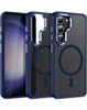 Galaxy S23 Slim Non-Slip Translucent Matte Wireless Charging Case - BLUE (Only Ground Shipping)