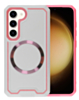 Galaxy S23 Plus Slim Non-Slip Transparent Matte Wireless Charging Case - PINK (Only Ground Shipping)