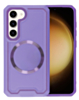Galaxy S23 Plus Slim Non-Slip Transparent Matte Wireless Charging Case - PURPLE (Only Ground Shipping)