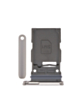 Single Sim Card Tray for Galaxy S23 (S911) / S23 Plus (S916) (Cream)
