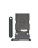 Single Sim Card Tray for Galaxy S23 (S911) / S23 Plus (S916) (Green)