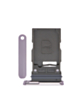 Single Sim Card Tray for Galaxy S23 (S911) / S23 Plus (S916) (Lavender)