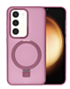 Carbon Wireless Charging Case with Ring Stand - PINK for Galaxy S23 (Only Ground Shipping)