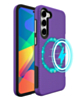 Galaxy S23 Plus Wireless Charger Dual Layer Case - PURPLE (Only Ground Shipping)