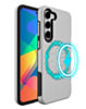 Galaxy S23 Plus Wireless Charger Dual Layer Case - SILVER (Only Ground Shipping)