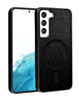 Wireless Charging Bling Diamond Crystal Case - BLACK for Galaxy S23 (Only Ground Shipping)