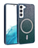 Wireless Charging Bling Diamond Crystal Case - BLUE for Galaxy S23 (Only Ground Shipping)