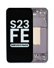 OLED Assembly with Frame for Galaxy S23 FE (S711) (Graphite) (Service Pack)