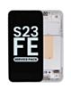 OLED Assembly with Frame for Galaxy S23 FE (S711) (Cream / Mint / Purple / Indigo / Tangerine) (Service Pack)